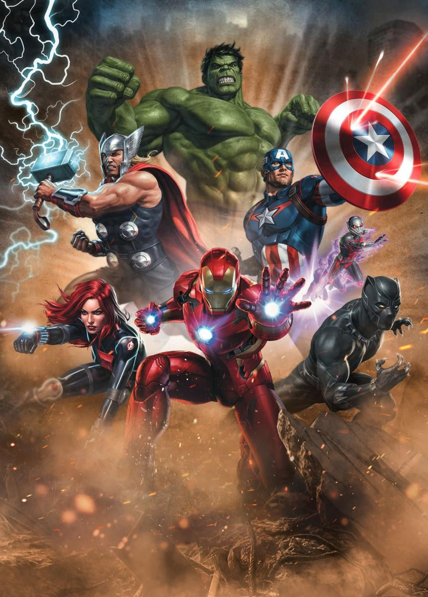 FOTOMURALE IN TNT AVENGERS