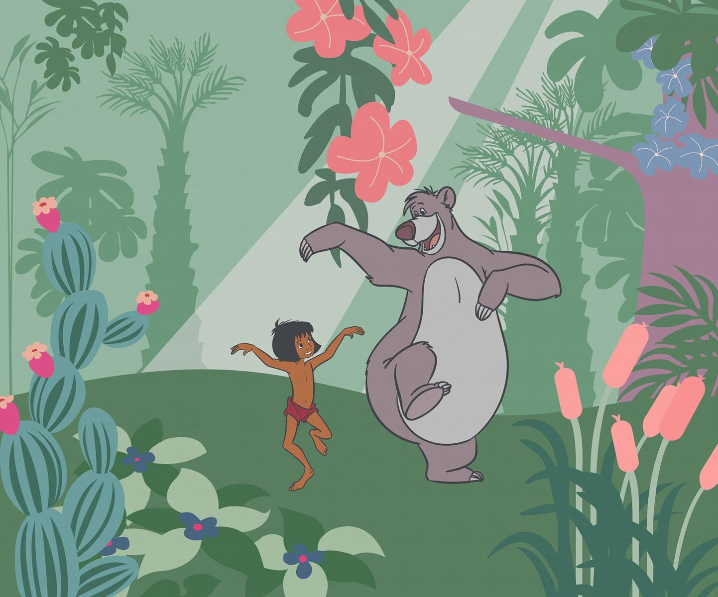 FOTOMURALE IN TNT JUNGLE