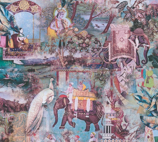 CARTA DA PARATI TNT ARABIA AZUL