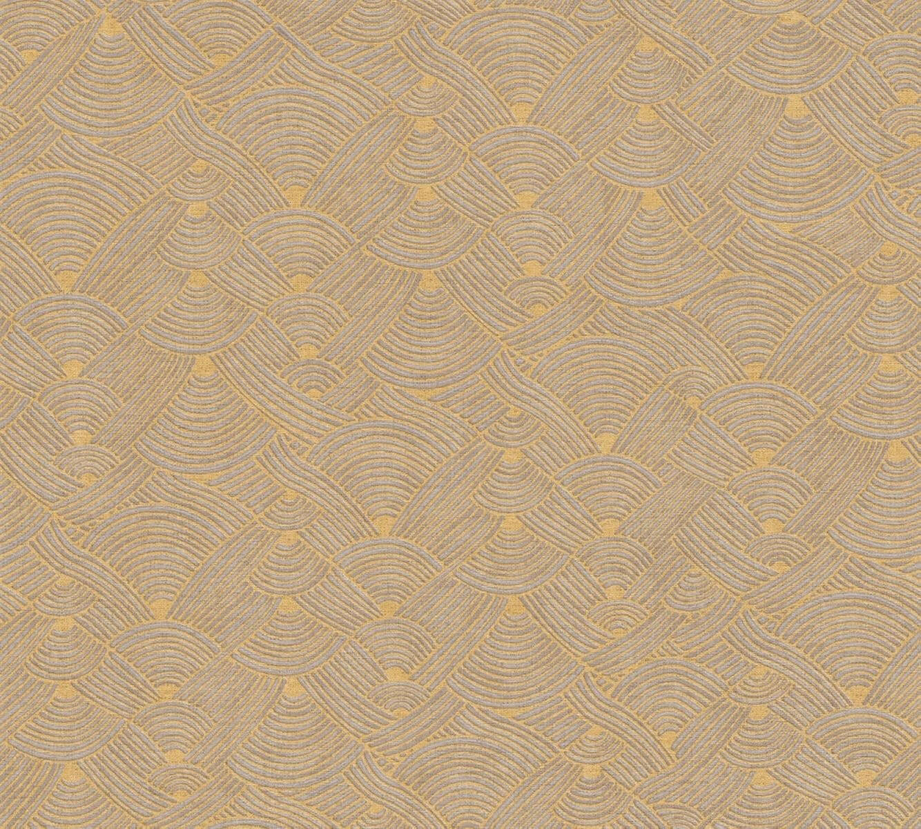 CARTA DA PARATI PVC/TNT. GEOM.CAMOSCIO.