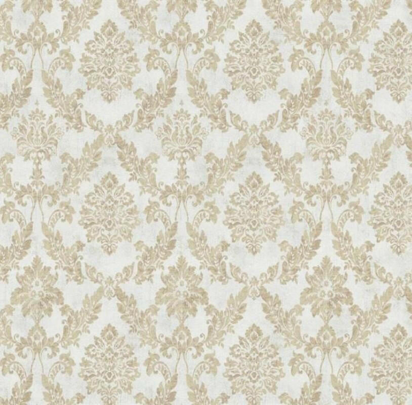CARTA DA PARATI IN TNT/DAMASCO CREAM/GOLD