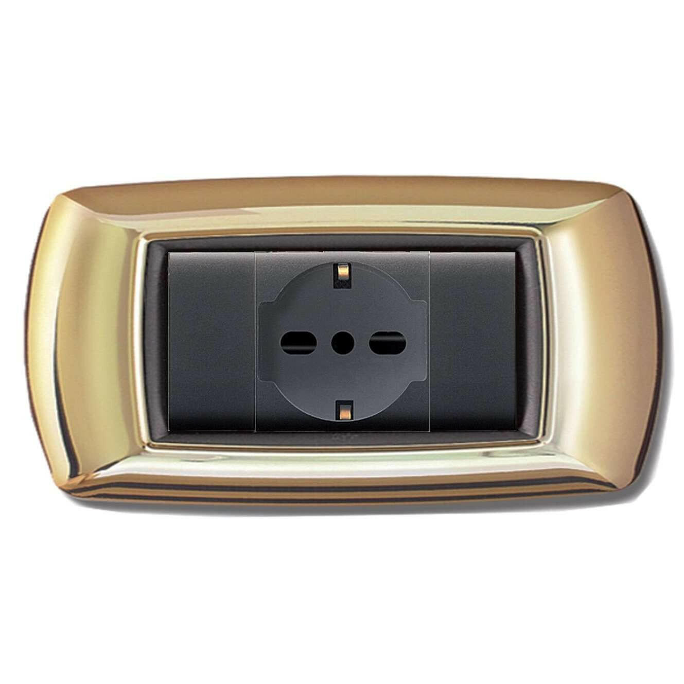 PLACCA LIFE MOD. LIVING PLAST. ORO 4P