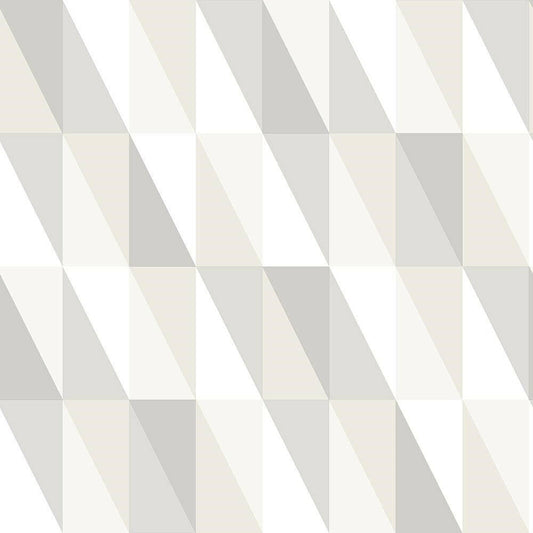CARTA DA PARATI IN TNT /GEOM.TAUPE