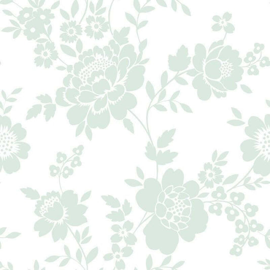 CARTA DA PARATI IN TNT /FLOWERS BLUE.