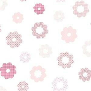 CARTA DA PARATI IN TNT /FLOWERS PINK