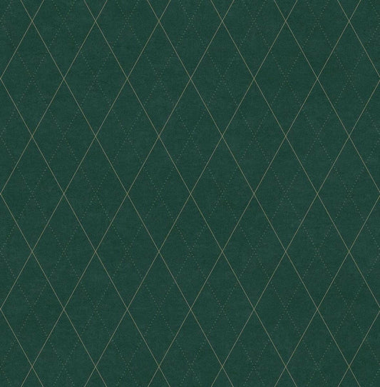 CARTA DA PARATI TNT GEOM.GREEN GOLD