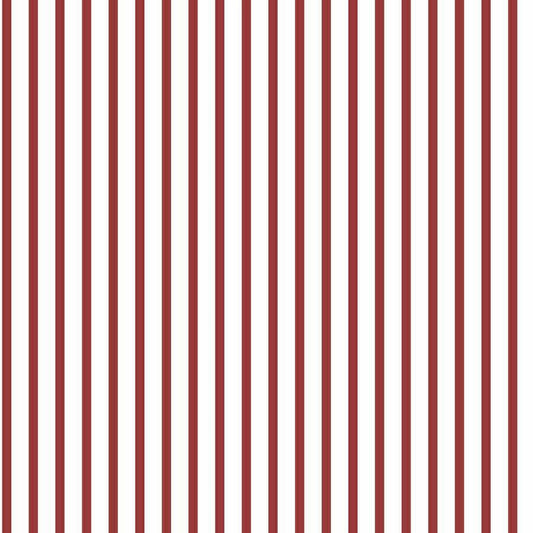 CARTA DA PARATI IN PVC/TNT RIGHE BIANCO BORDEAUX