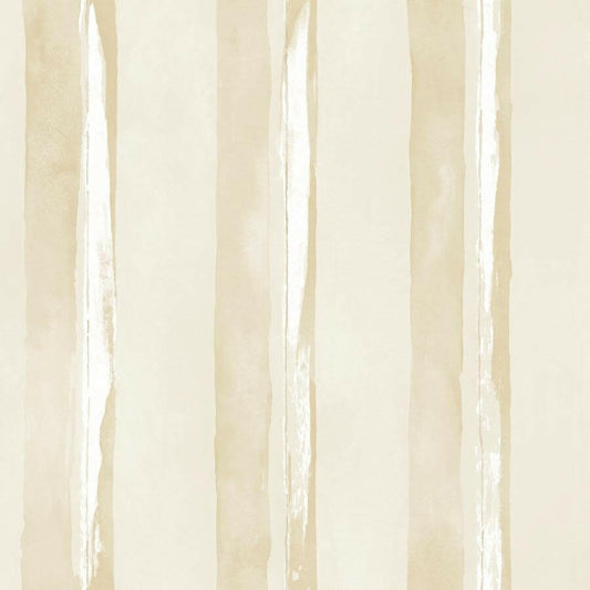 CARTA DA PARATI IN PVC/TNT RIGHE BEIGE