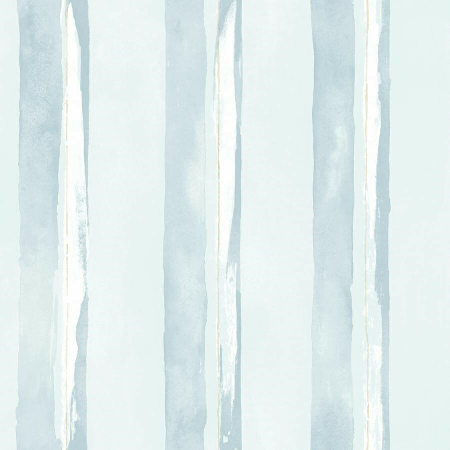 CARTA DA PARATI IN PVC/TNT RIGHE CELESTE