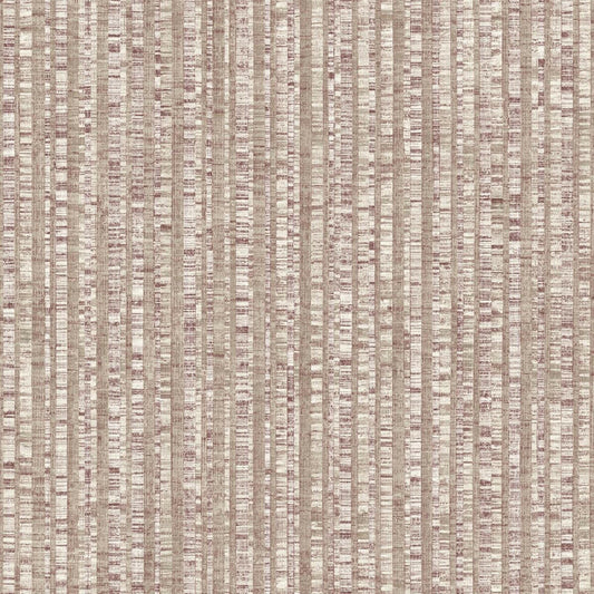 CARTA DA PARATI VINILE/SU TNT RIGHE TAUPE