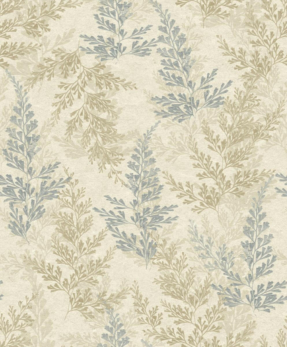 CARTA DA PARATI ECODECO/FOLIAGE BLUE/BEIGE
