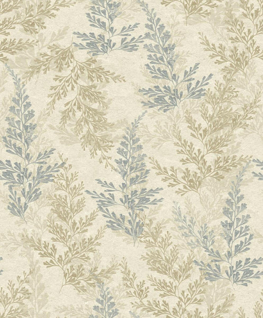 CARTA DA PARATI ECODECO/FOLIAGE BLUE/BEIGE