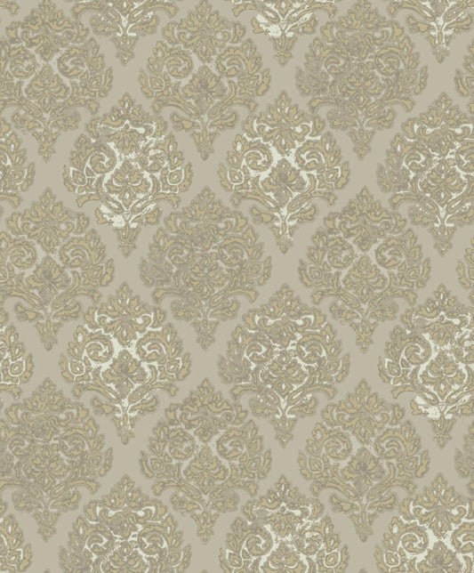 CARTA DA PARATI TNT METAL / DAMASCO GOLD