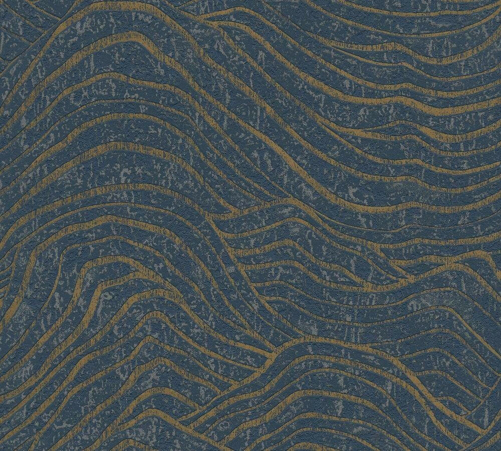CARTA DA PARATI PVC /TNT DESIGN BLUE