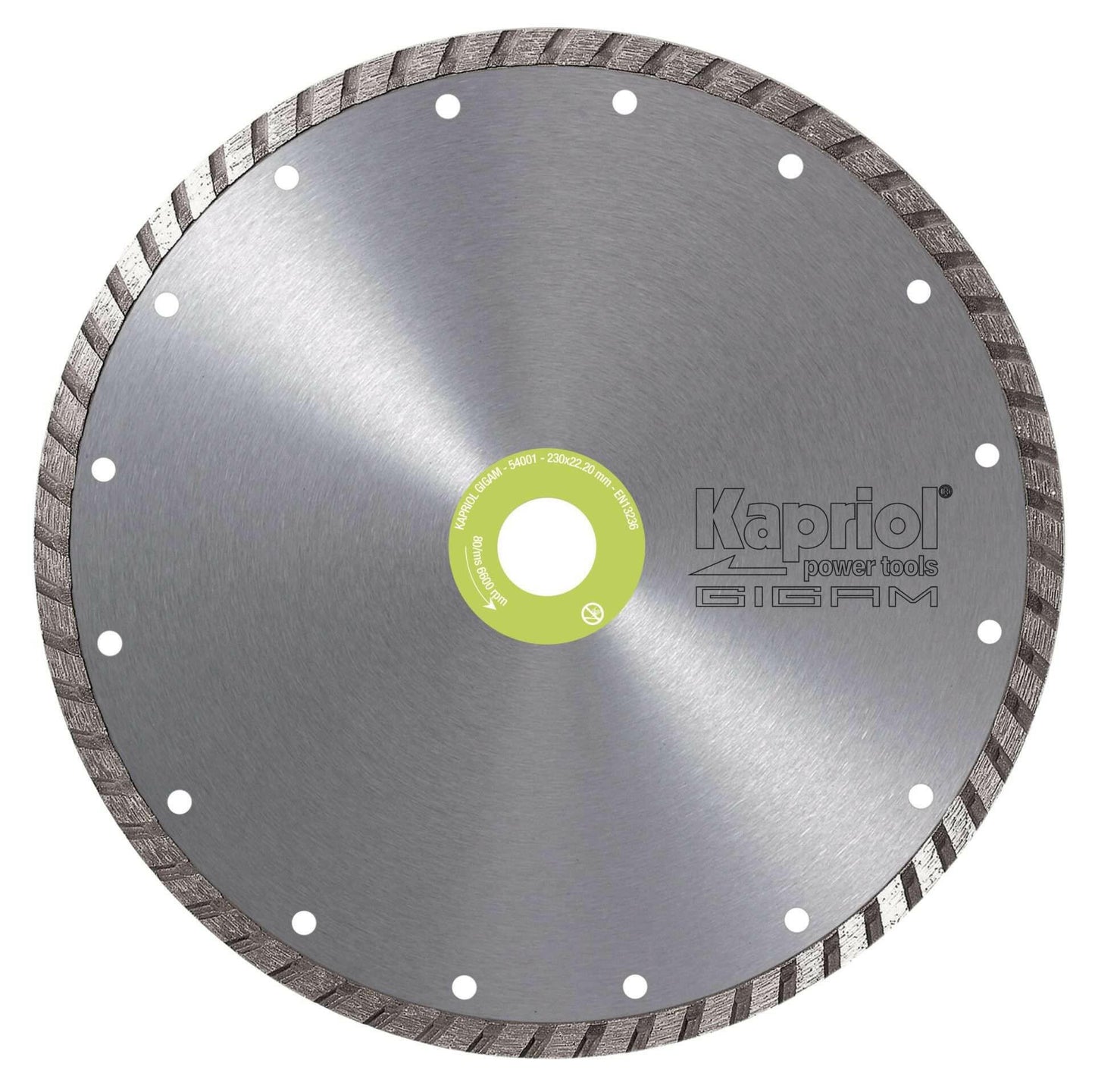 KAPRIOL DISCO DIAMANT CONT 230 MM TURBO