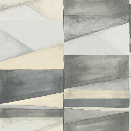 CARTA DA PARATI PVC/TNT /GEOM.GREY