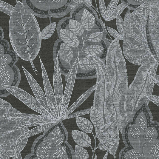 CARTA DA PARATI PVC /TNT FOLIAGE BLUE