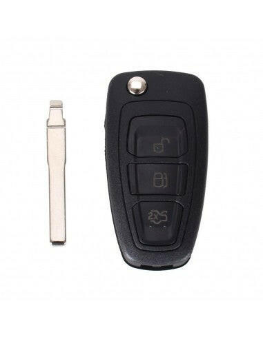 CHIAVE  FORD 3 BOTTONI LAMA HU101