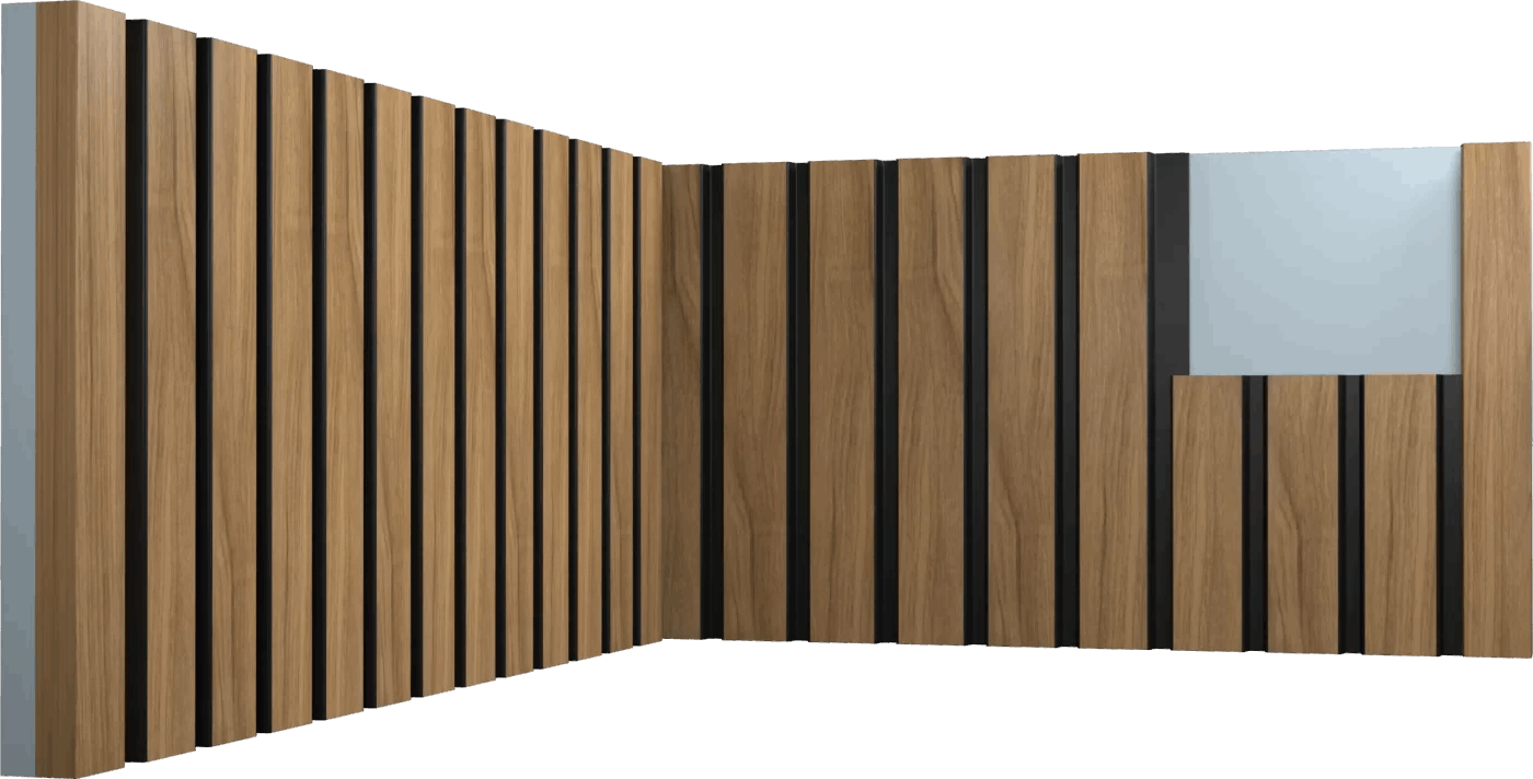 DOGHE JC1189 ROVERE CALDO E NERO acquisto minimo 5 pezzi 2800x120x12 mm - dekorhouse