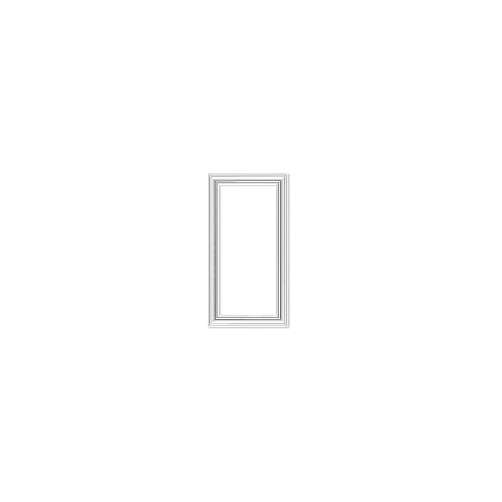 CORNICE BOISERIE PANNELLO 50X25 PA11-25 IN DURO POLIMERO ARD - dekorhouse