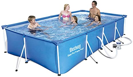 PISCINA BESTWAY CON TELAIO+POMPA 400X211X81cm