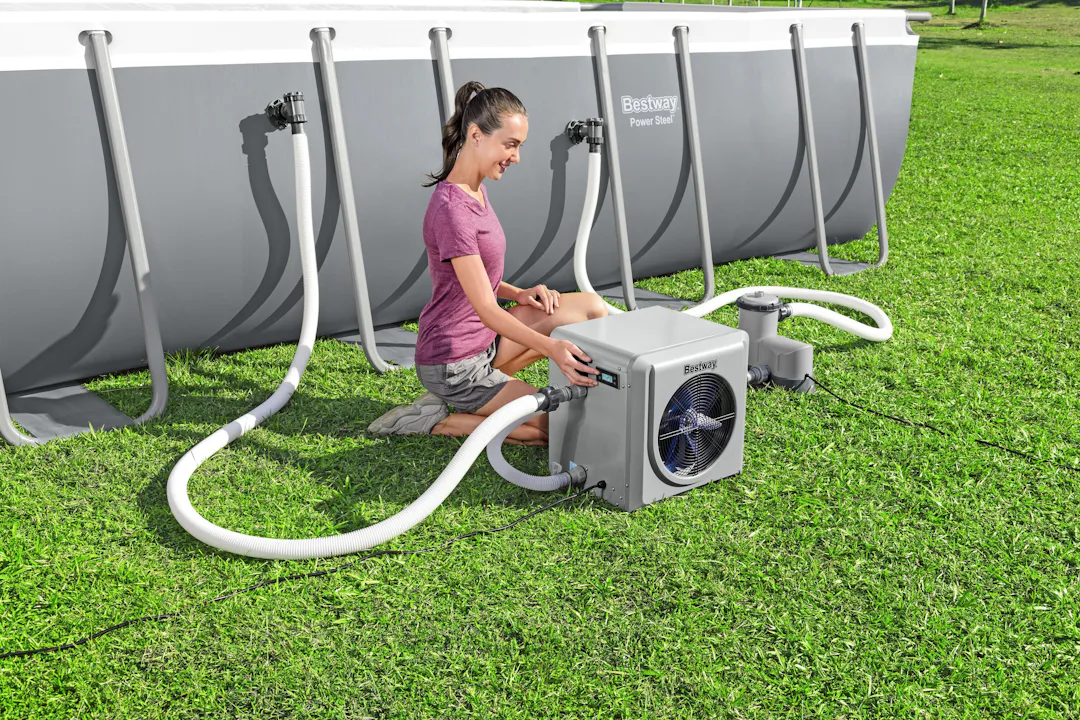 Pompa di calore per piscina fuori terra