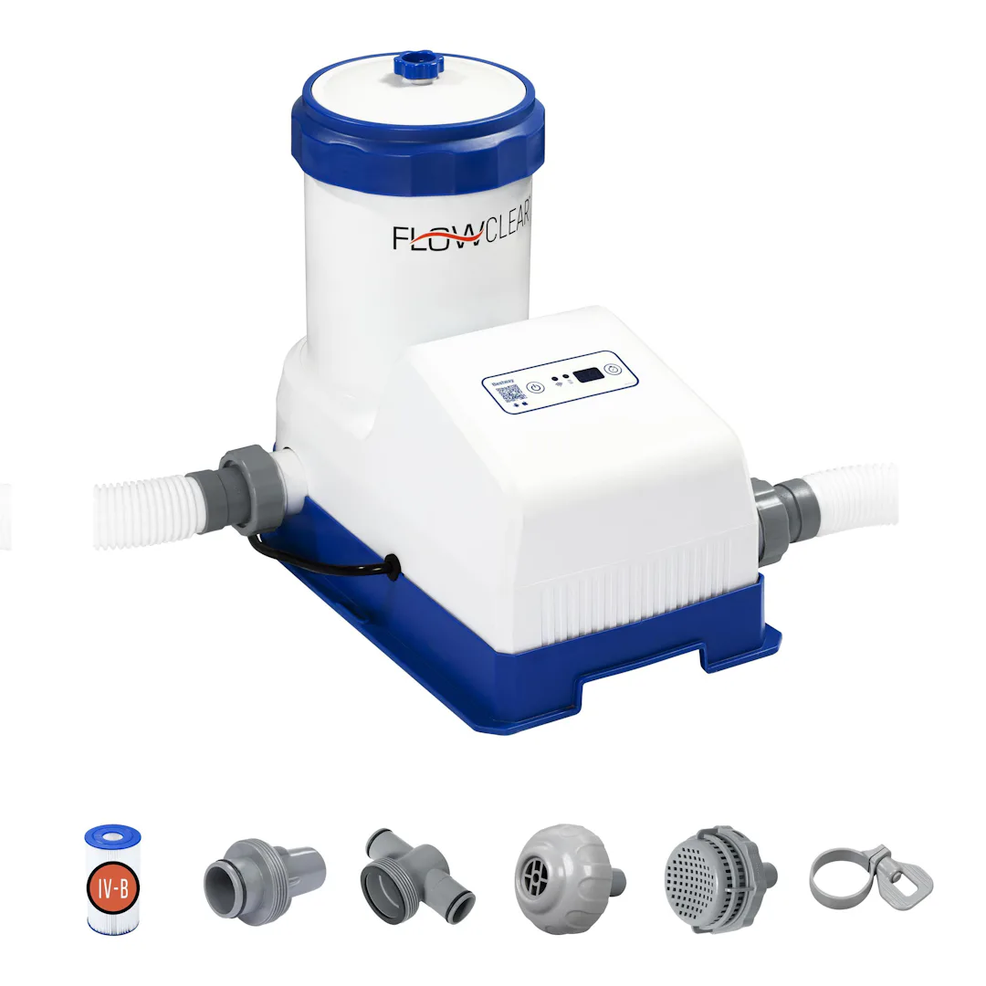 Pompa di filtraggio a cartuccia da 7.570 L/h con WiFi