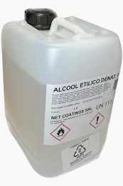 ALCOOL ETILICO BIANCO INCOLORE DENATURATO 94° LT 5