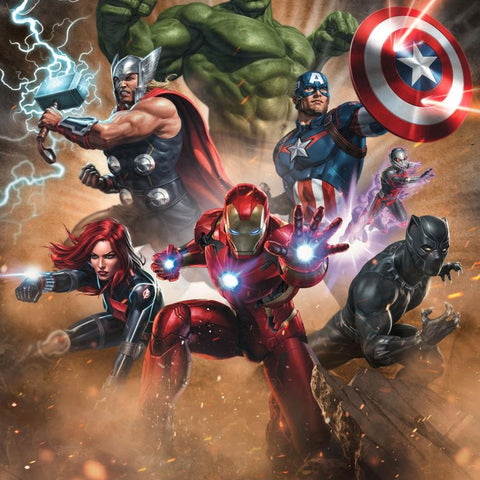 FOTOMURALE IN TNT AVENGERS