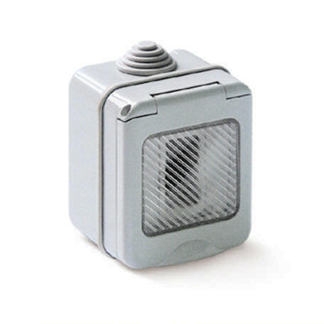 CASSETTA DA PARETE X EST. TONDO 1P IP55