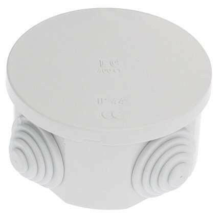 SCATOLA DERIVAZIONE STAGNA IP44 D.65X35