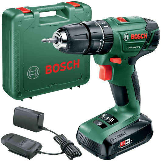 BOSCH-V 18VP TRAP. 1 BATT.1,5Ah PSB 1800 LI-2 KIT