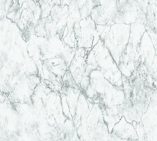 CARTA DA PARATI  TNT EFFETTO MARMO BIANCO GRIGIO