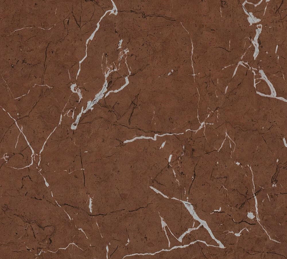 CARTA DA PARATI  TNT EFFETTO MARMO MARRONE