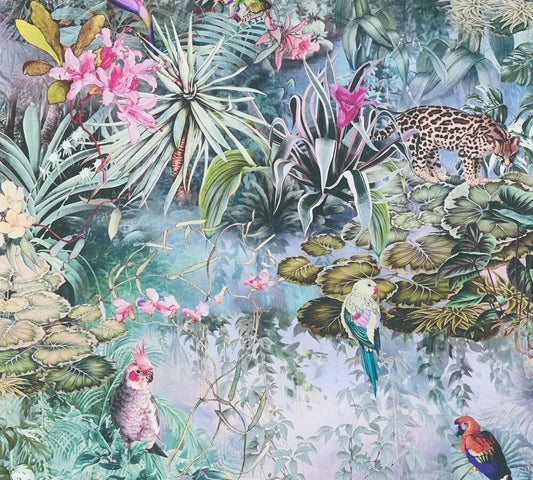 CARTA DA PARATI  TNT PARROT GREEN
