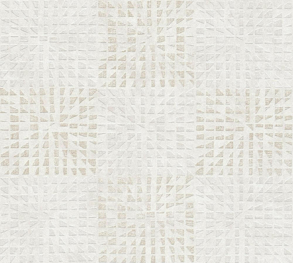 CARTA DA  PARATI TNT GEOM.WHITE
