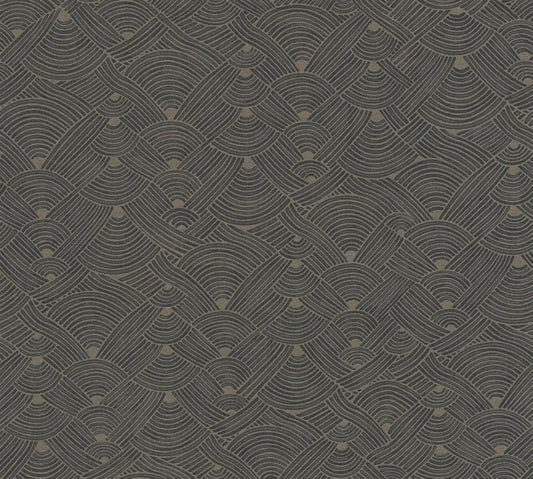CARTA DA PARATI  PVC/TNT. GEOM.BLACK