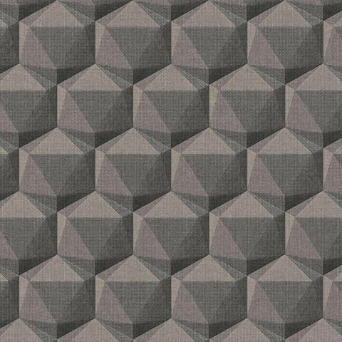 CARTA DA PARATI  PVC/TNT. GEOM.3D TORT.