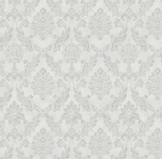 CARTA DA PARATI IN TNT/DAMASCO SILVER/WHITE