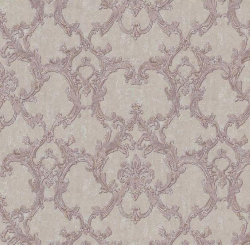 CARTA DA PARATI IN TNT/DAMASCO SILVER/PINK