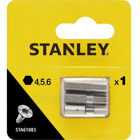 PIRANHA STANLEY 3 INSERTI MM.25 ES. 4-5-