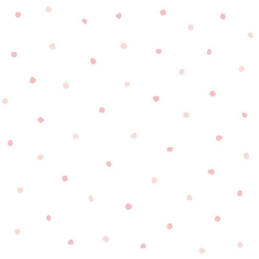 CARTA DA PARATI  IN TNT /POIS PINKPARATO