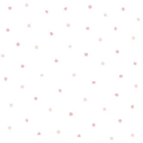 CARTA DA PARATI  IN TNT /POIS PINKPARATO