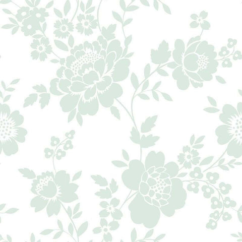 CARTA DA PARATI IN TNT /FLOWERS BLUE.