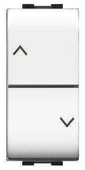 LIFE ART.4022WH DOPPIO PULSANTE X TAPP.BIANCO