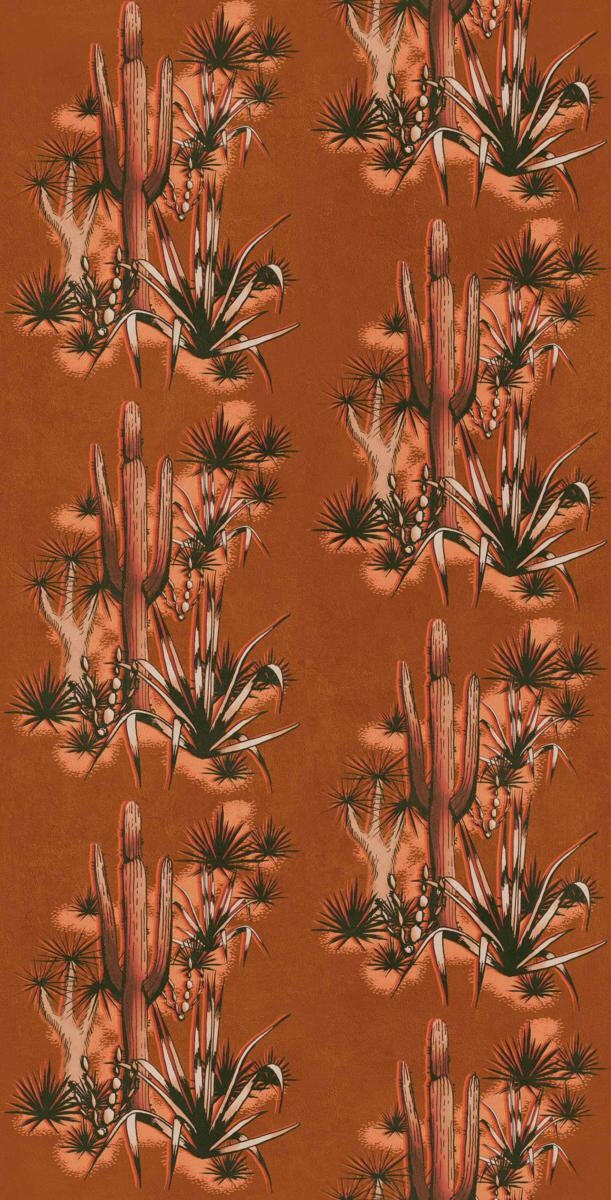 CARTA DA PARATI  IN TNT /FOLIAGE ORANGE