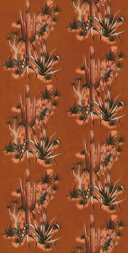 CARTA DA PARATI  IN TNT /FOLIAGE ORANGE