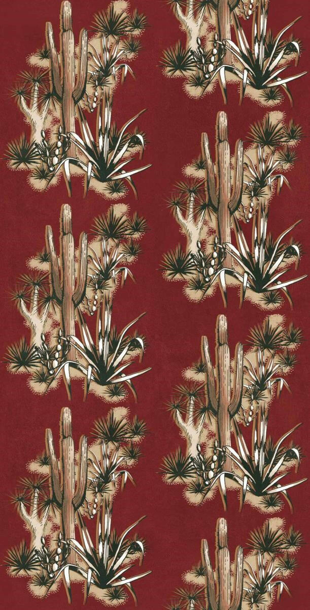 CARTA DA PARATI TNT /FOLIAGE RED