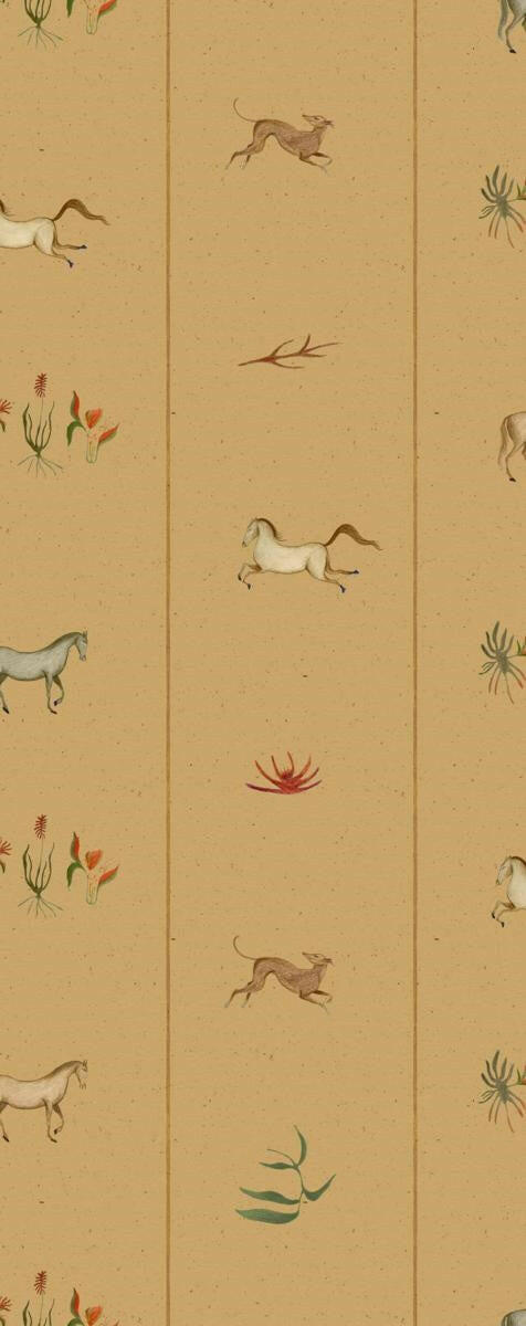 CARTA DA PARATI  IN TNT /ANIMALS CURRY