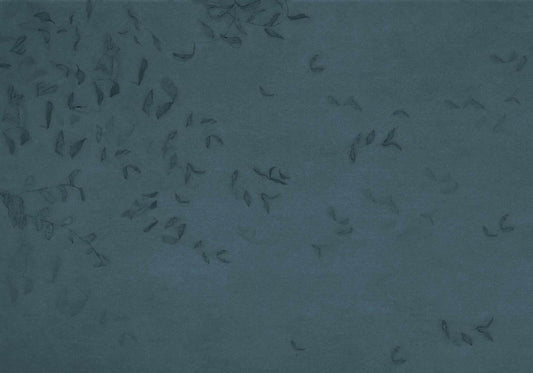 MURALE IN TNT /FOLIAGE BLUE